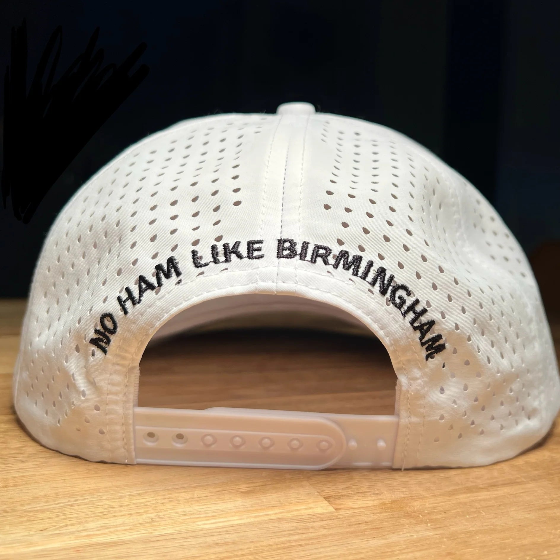 On The Green Golf Hat White - Birmingham Hat Co.