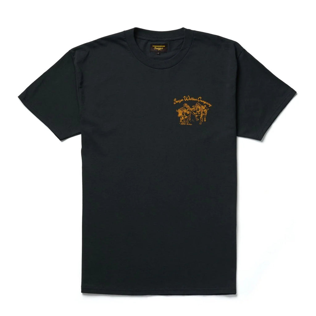 Los Rios Tee Vintage Black