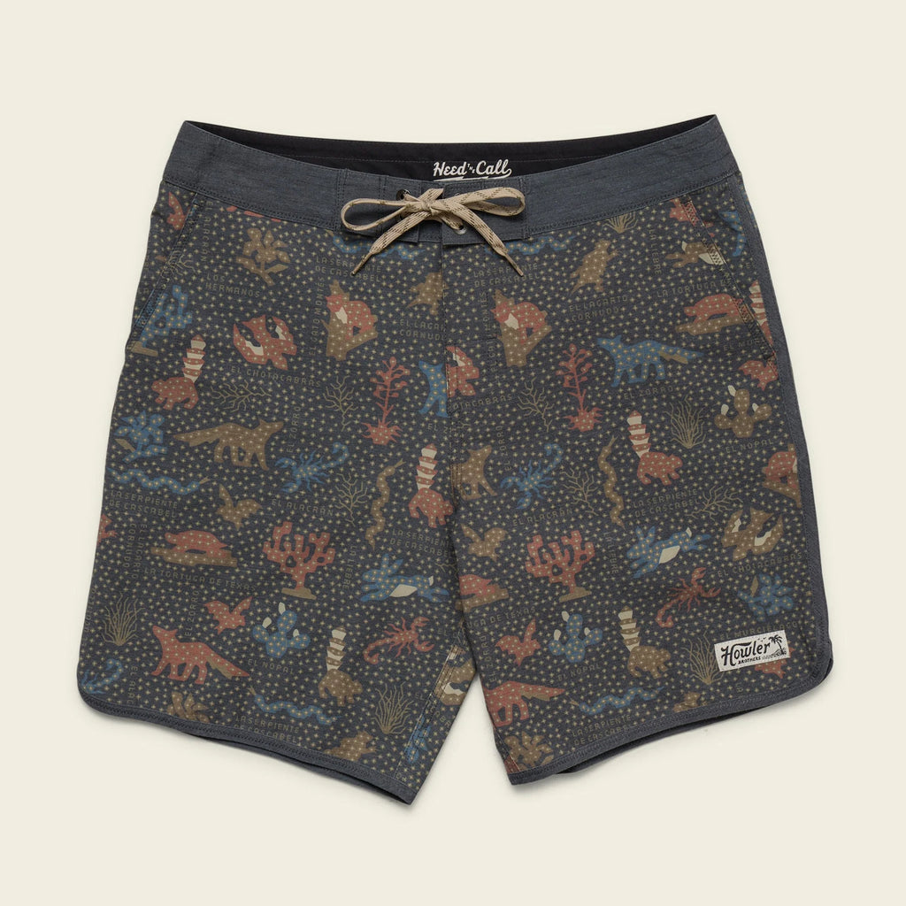 Bruja Boardshorts : Ecosistema Antique Black