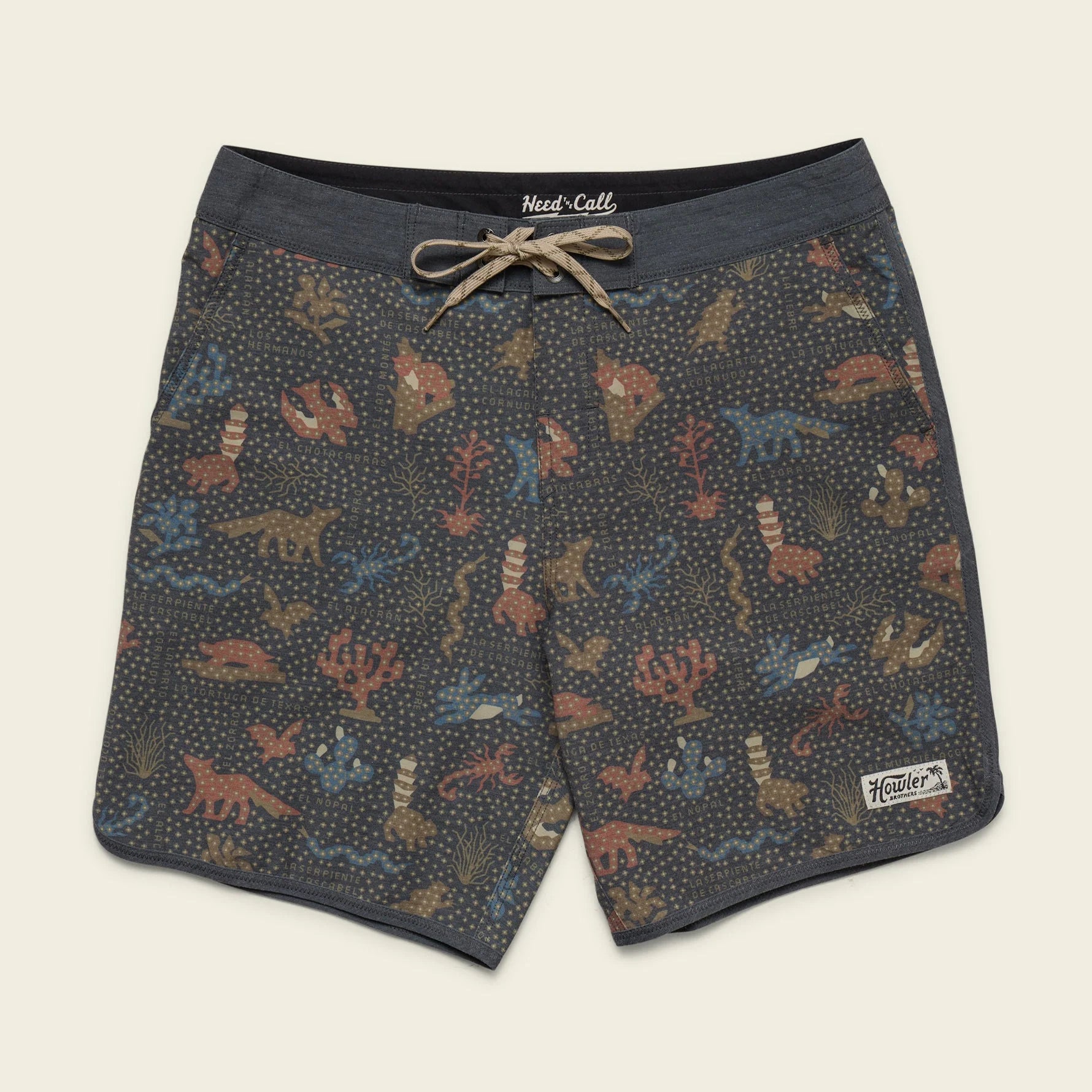 Bruja Boardshorts : Ecosistema Antique Black