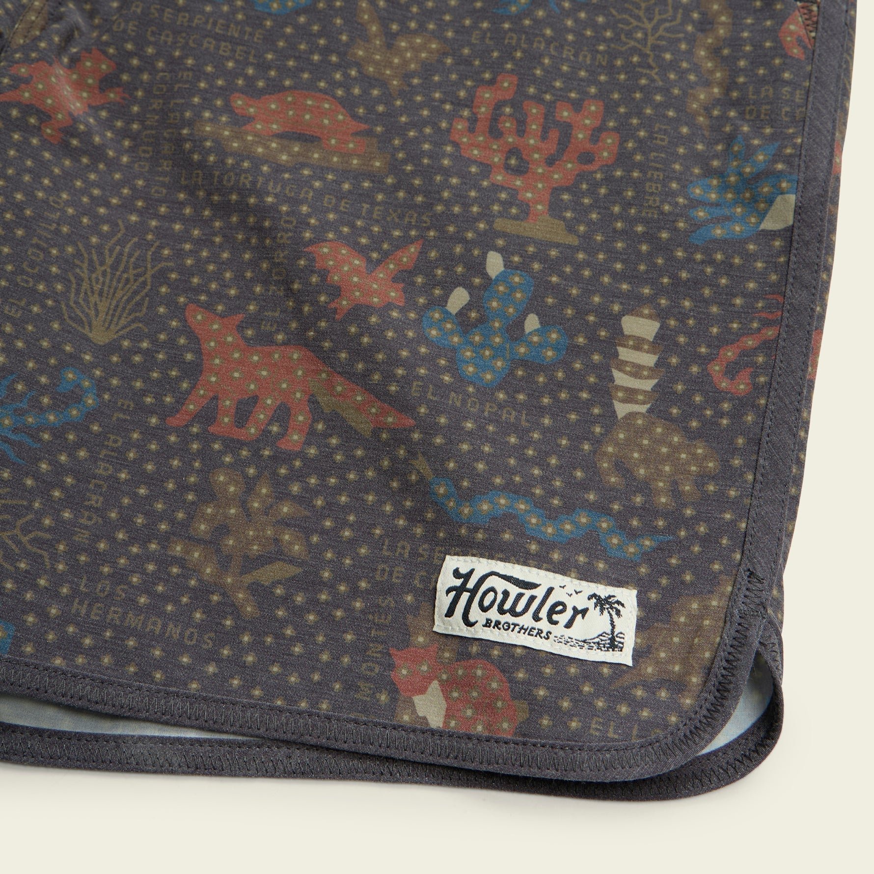 Bruja Boardshorts : Ecosistema Antique Black