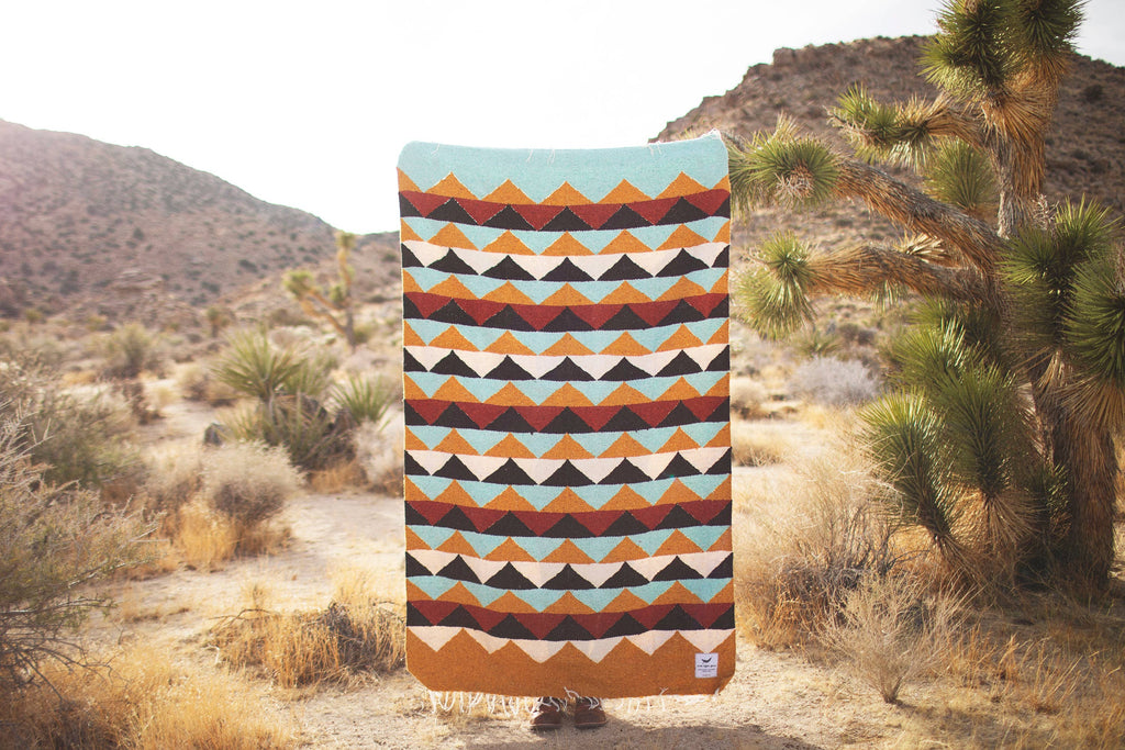 Handwoven Throw Blanket | Cascade