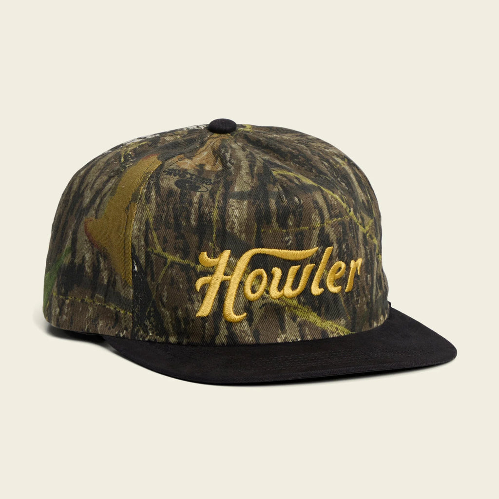 Howler Script Snapback - Mossy Oak