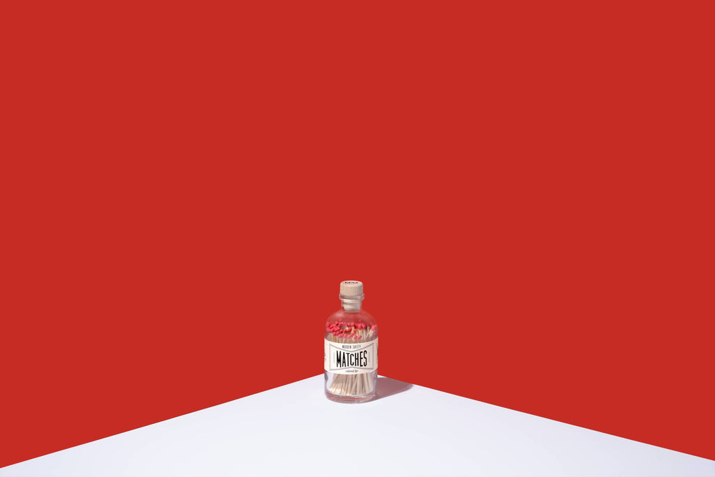 Vintage Apothecary Red Matches