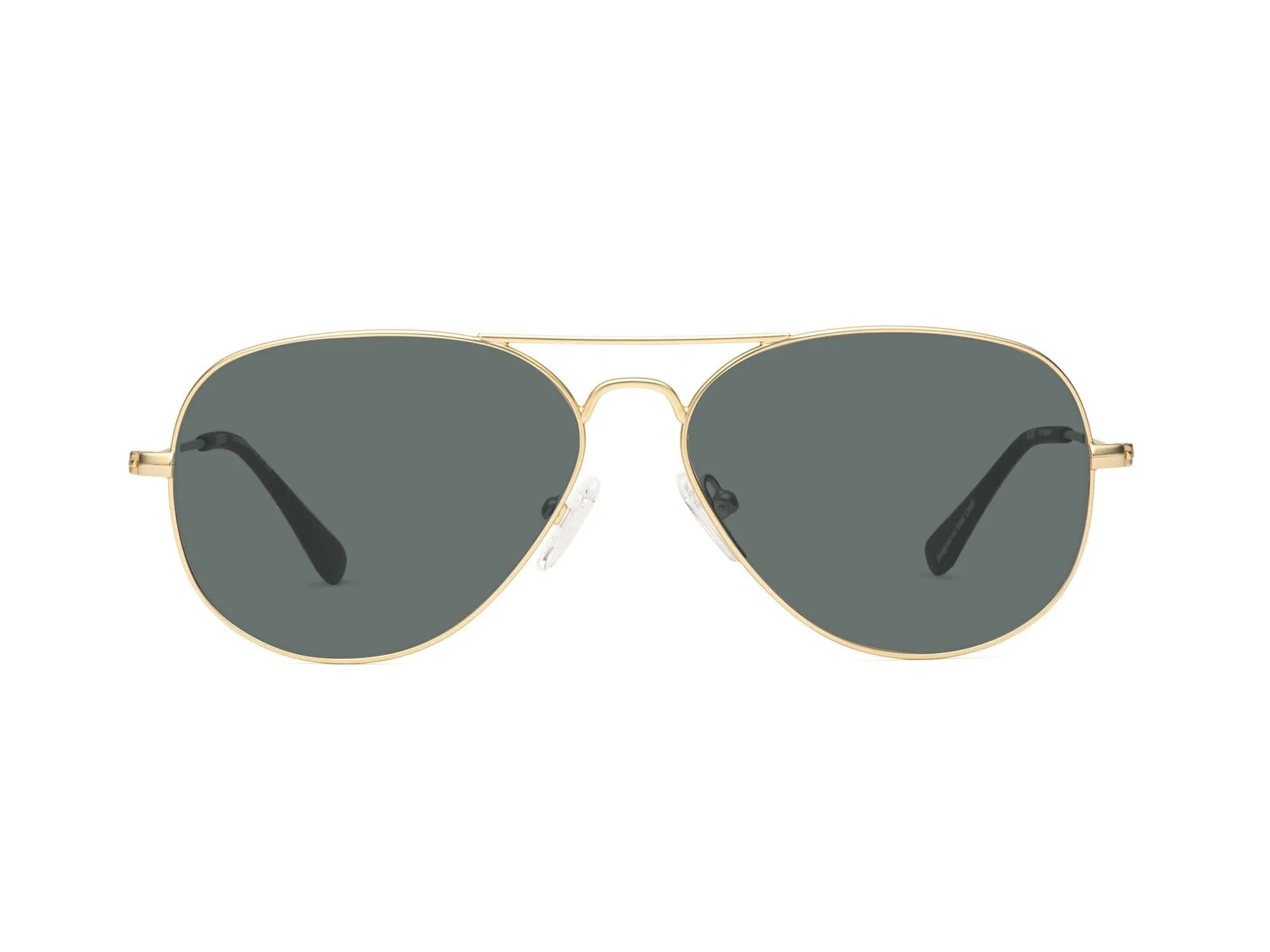 Caddis Mabuhay Sunglasses Matte Gold - Polarized Gray