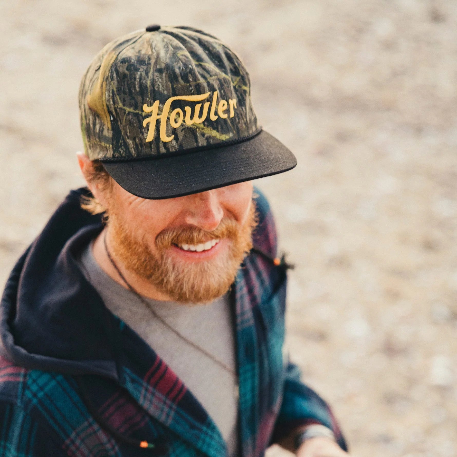 Howler Script Snapback - Mossy Oak