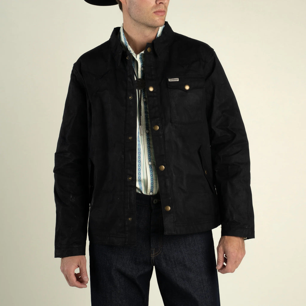 Rancho Waxed Jacket in Black