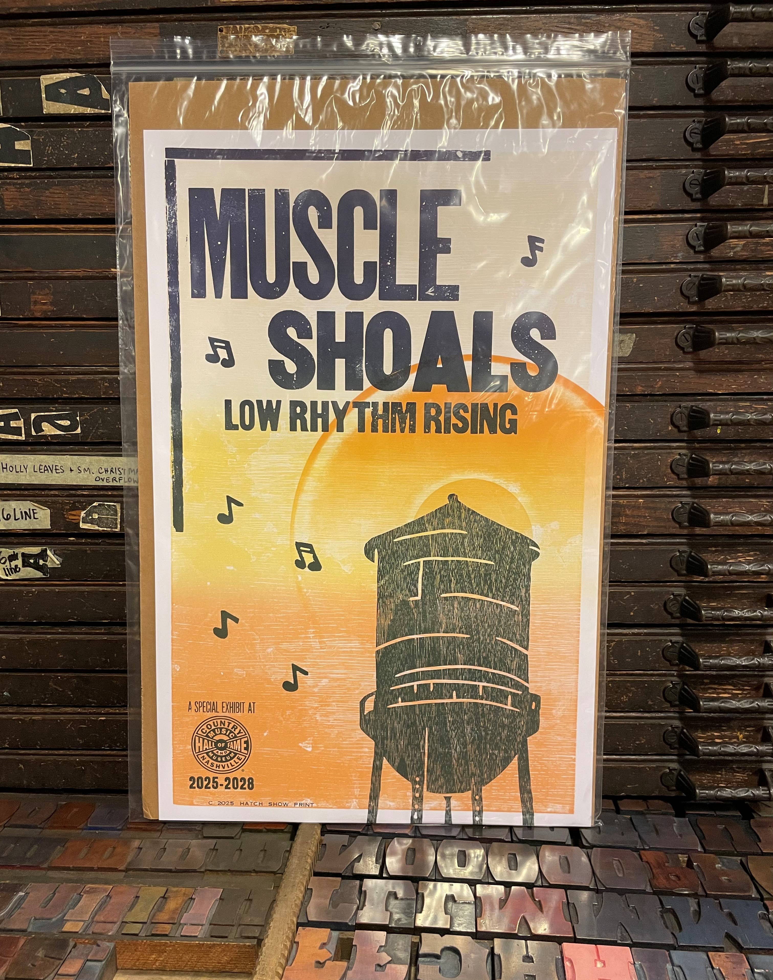 Muscle Shoals Exhibit Poster
