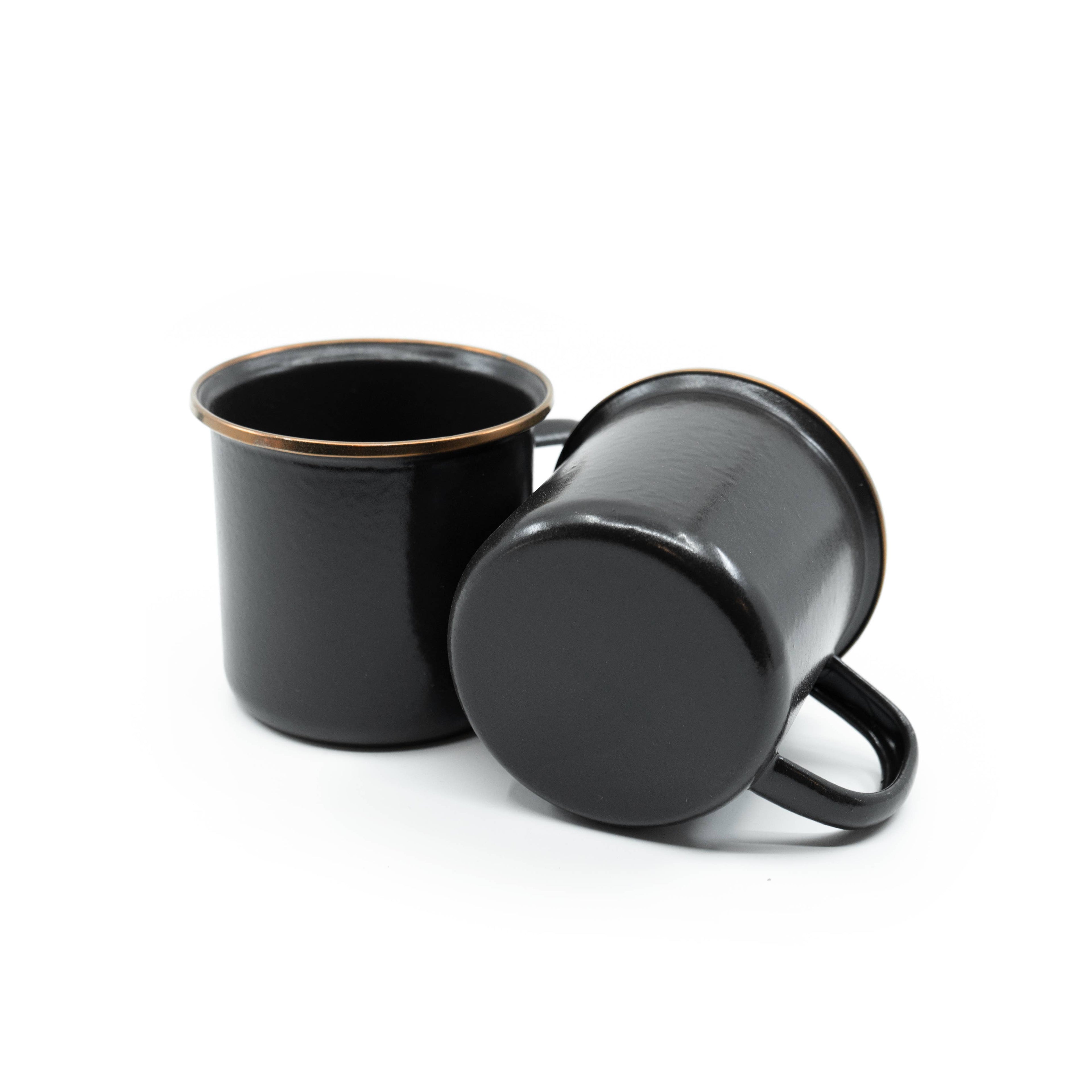 Enamel Cup (Set of 2) - Tea & Coffee Mug