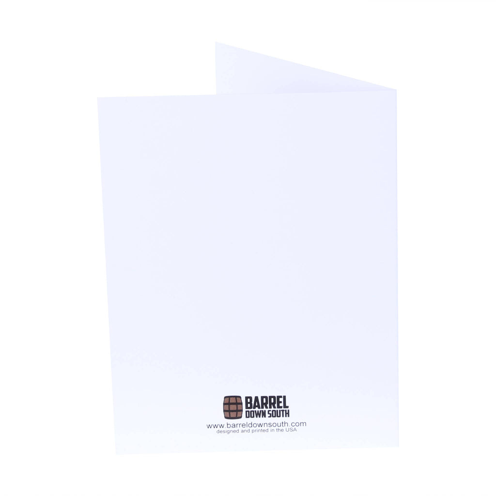 You're Smokin' Hot Funny Bourbon Greeting Card