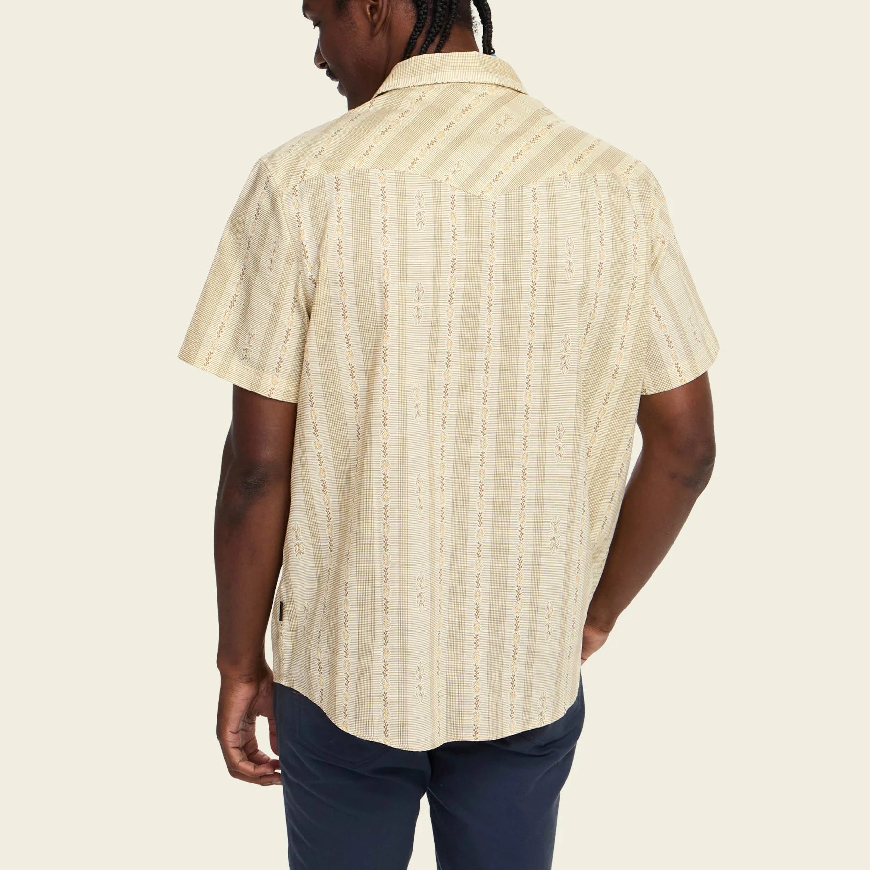 H Bar B Snapshirt - Prairie Garland - Dust