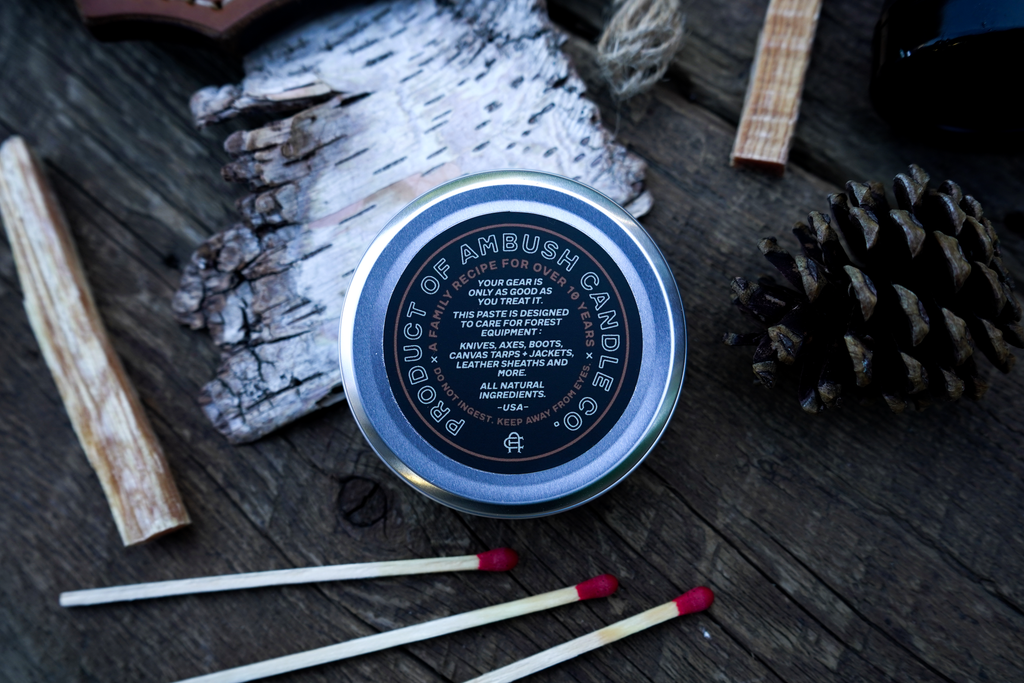 Woodsman Wax | Leather & Gear - 2oz Protective Paste