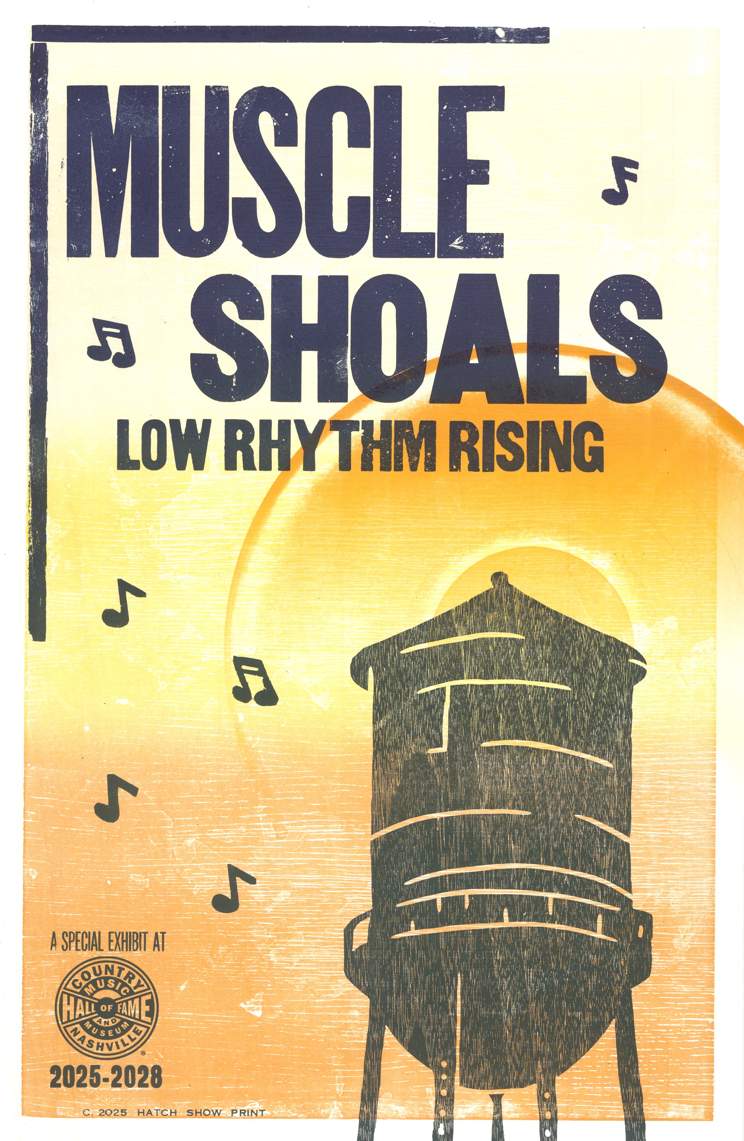Muscle Shoals Exhibit Poster