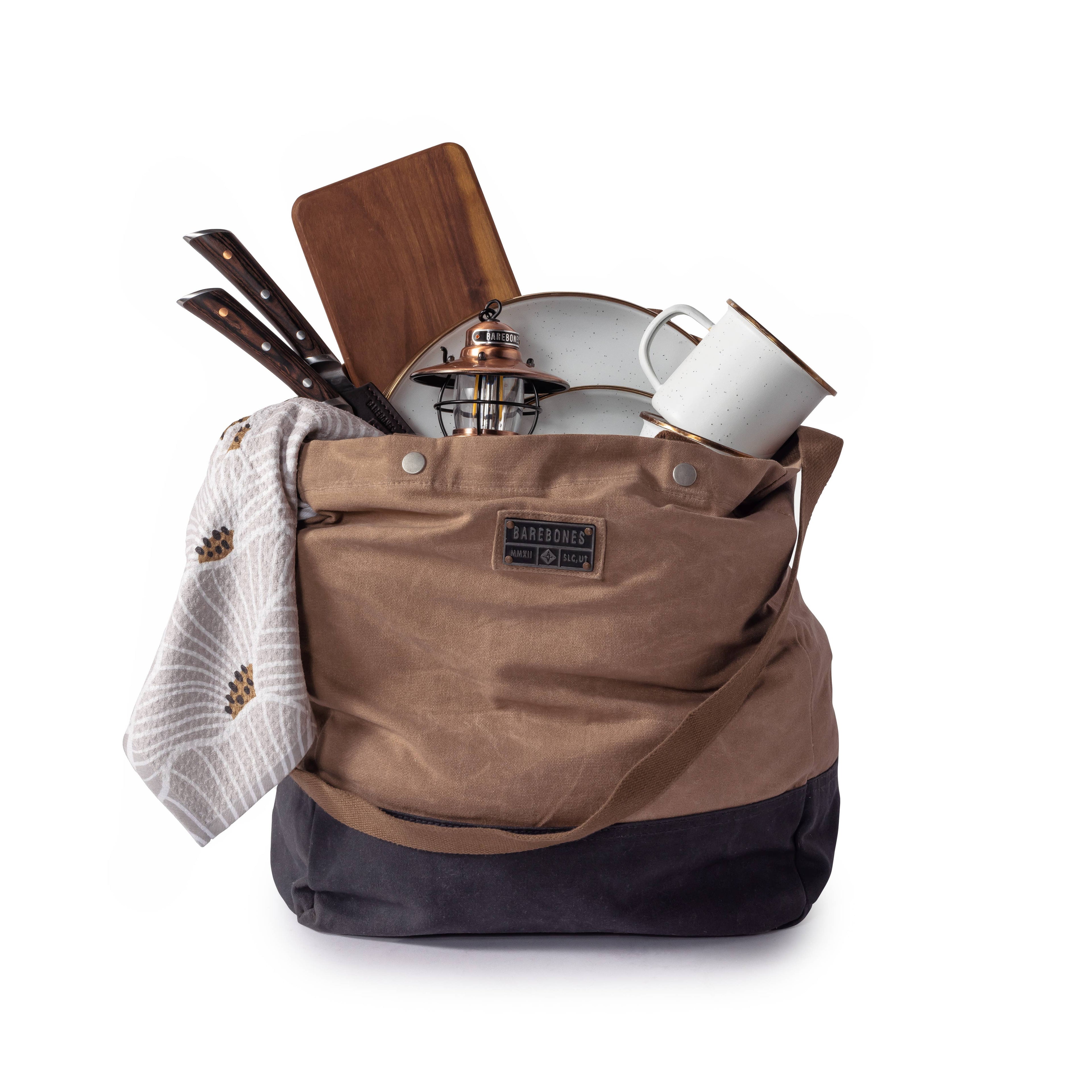 Neelum Oversized Tote Bag -Waxed Canvas Bag