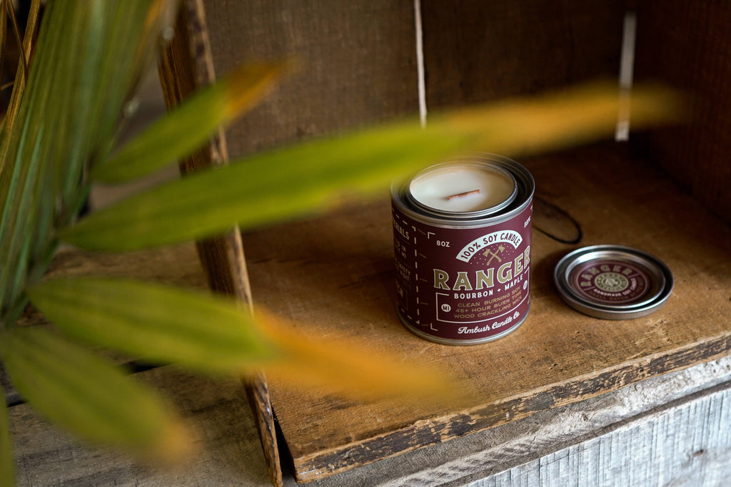 Ranger | Bourbon + Maple 8oz Soy Candle