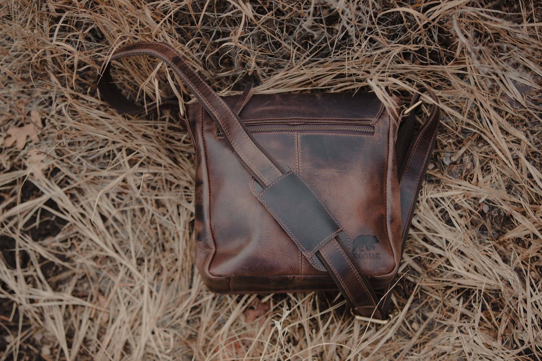 Cordova Buffalo Leather Messenger Bag
