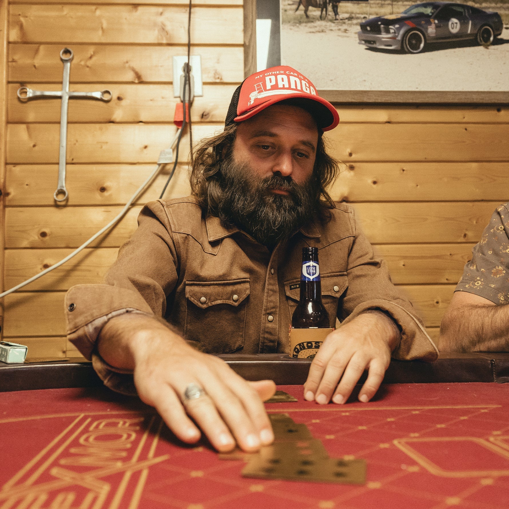 Dust Up Denim Snapshirt - Owens Oaker Wash