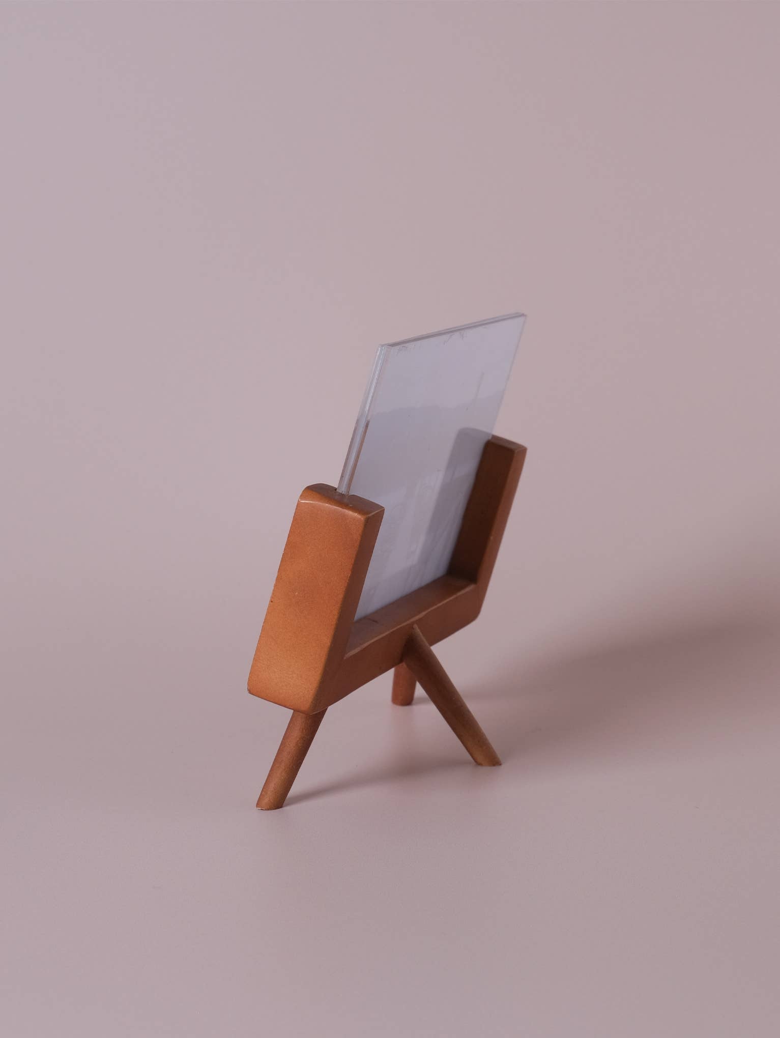 Legged Wood Photo Frame