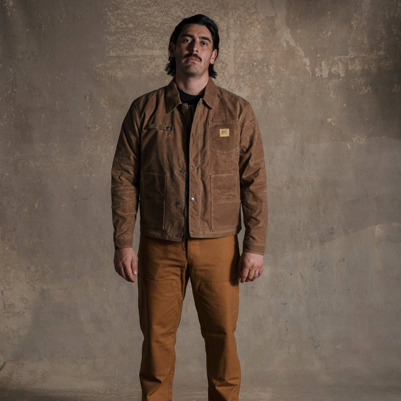 Cabin Jacket w/ Zipper - Brush Brown