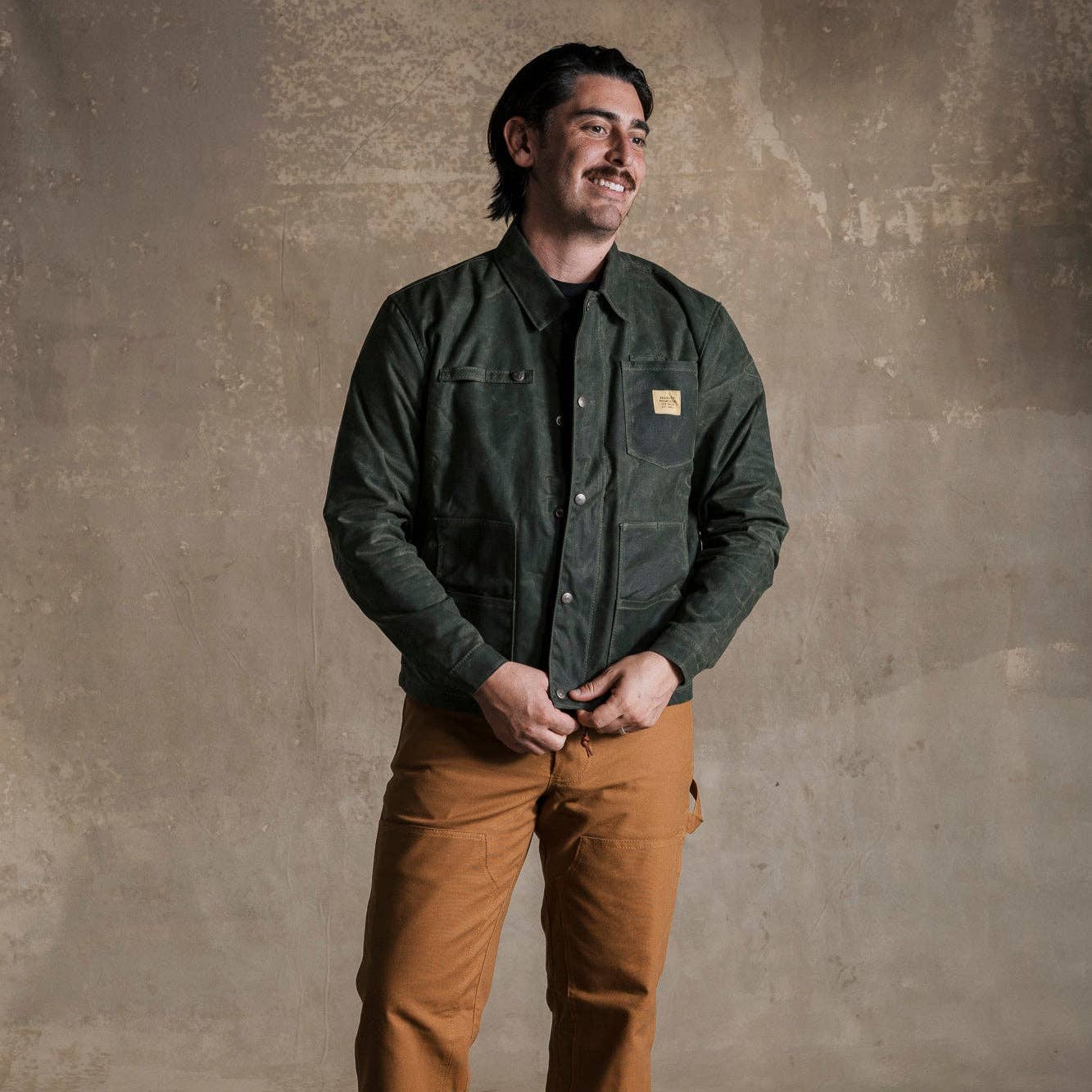 Cabin Jacket w/ Zipper - Forest