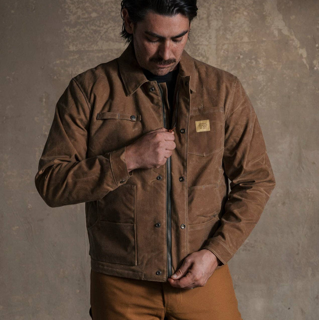 Cabin Jacket w/ Zipper - Brush Brown