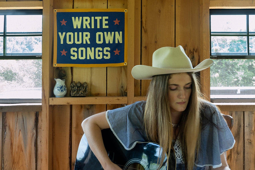 Write Your Own Songs Camp Flag • Willie Nelson x Oxford Pennant