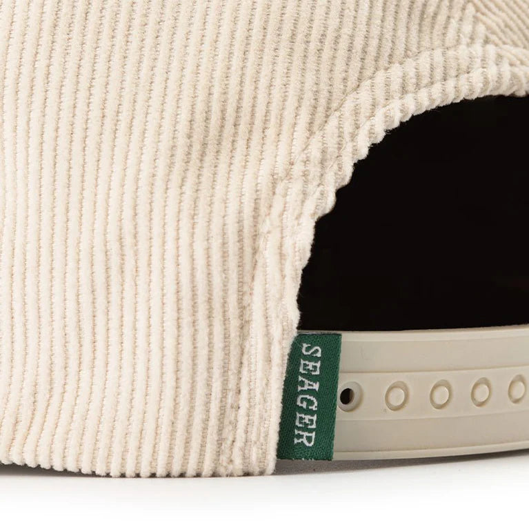 Los Rios Corduroy Snapback Natural Green
