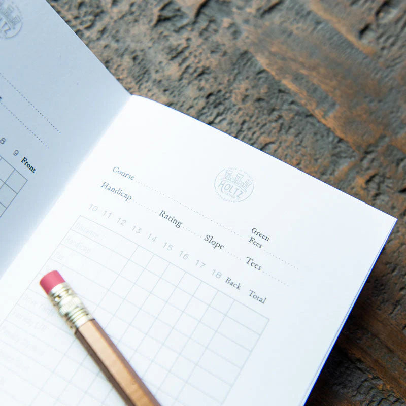 Golf Scorecard Logbook