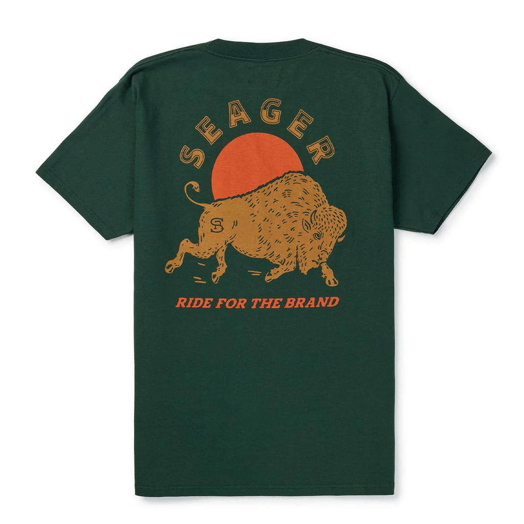 Ride For The Brand Tee Forest Green