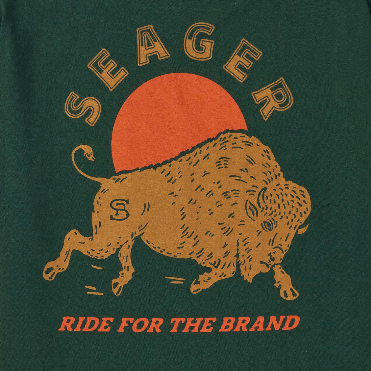 Ride For The Brand Tee Forest Green