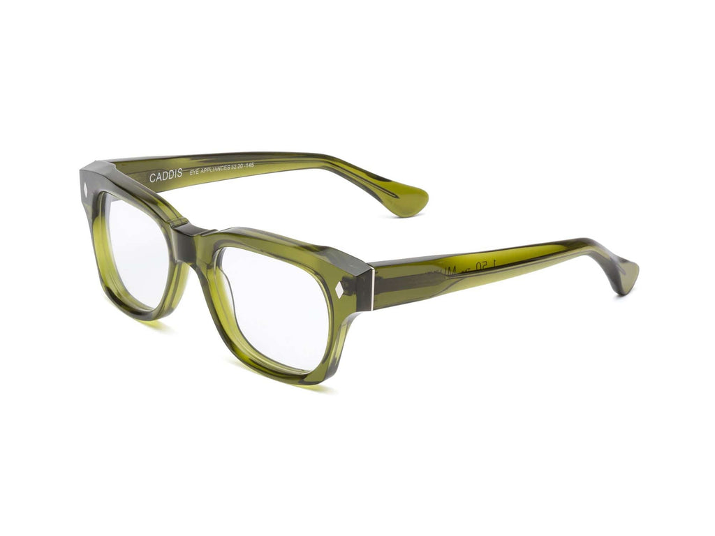 Caddis Muzzy Reading Glasses Heritage Green
