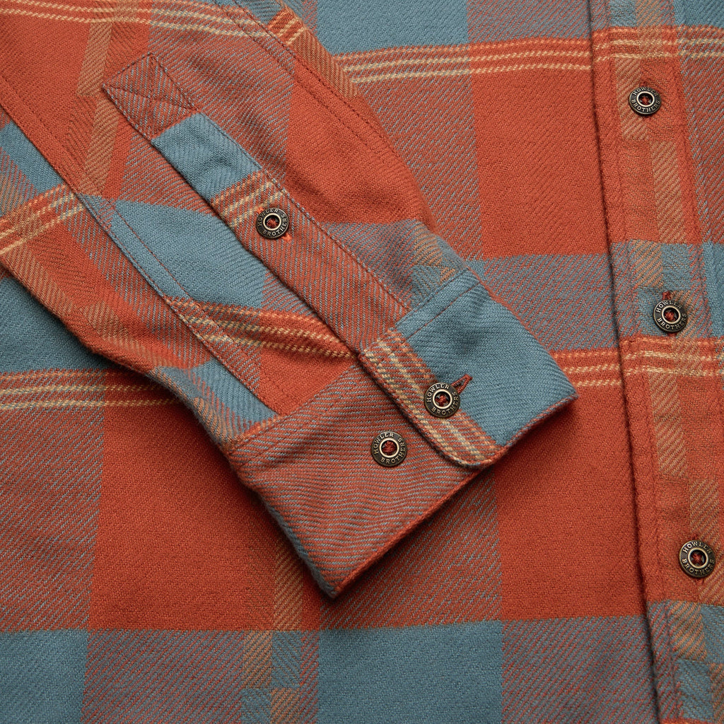 Harkers Flannel : Backdrop Plaid : Terracotta