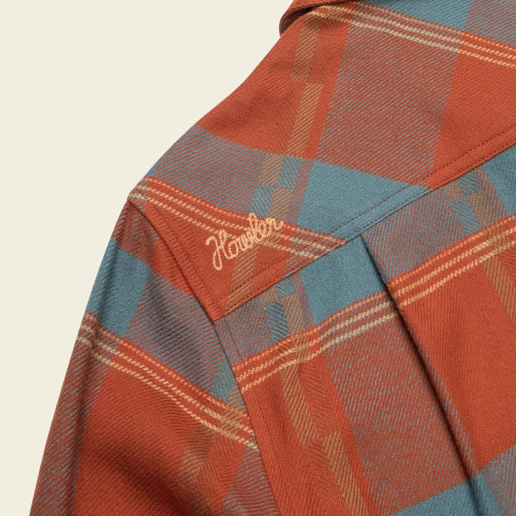 Harkers Flannel : Backdrop Plaid : Terracotta