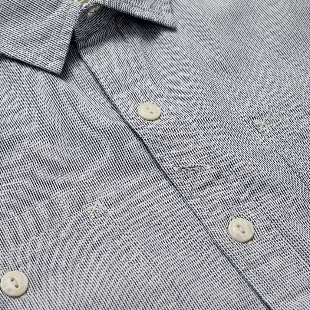 Tallier Work Shirt - Hickory Stripe Chambray