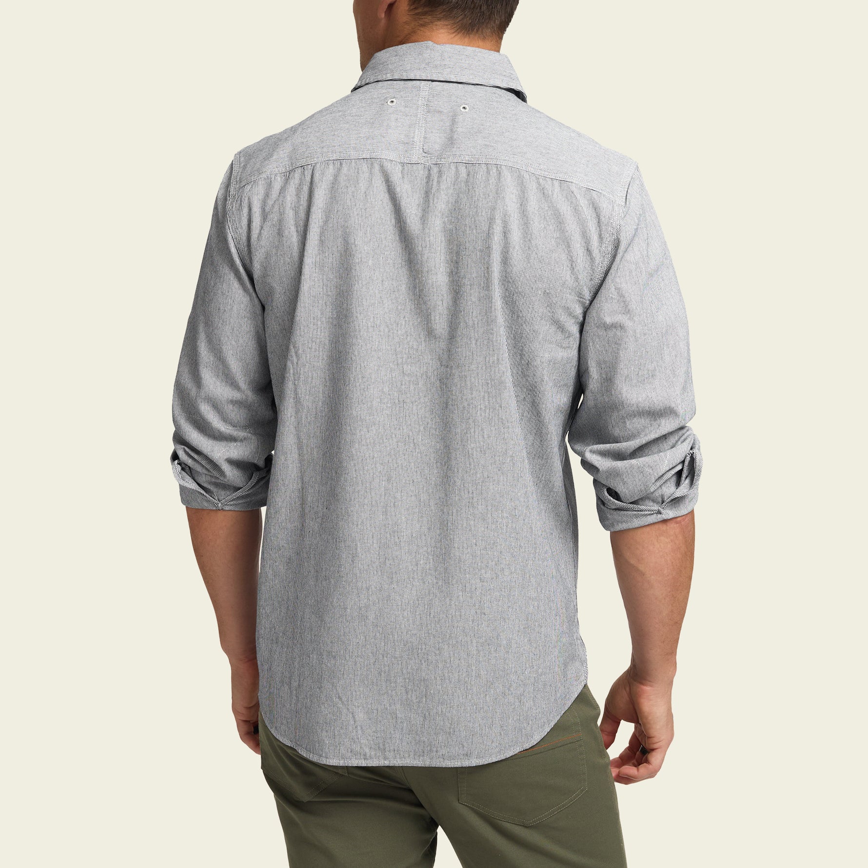 Tallier Work Shirt - Hickory Stripe Chambray