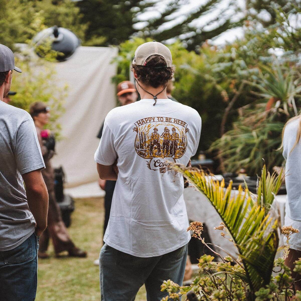 Seager x Coors Banquet Hotshots Tee White