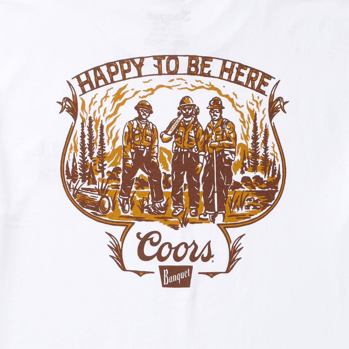 Seager x Coors Banquet Hotshots Tee White