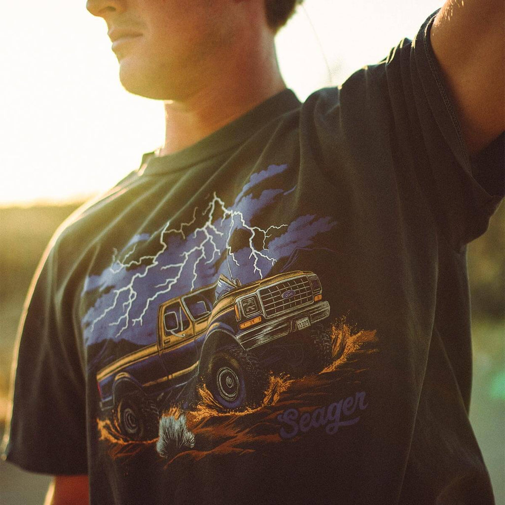 MUD ROMP PREMIUM TEE PIGMENT BLACK