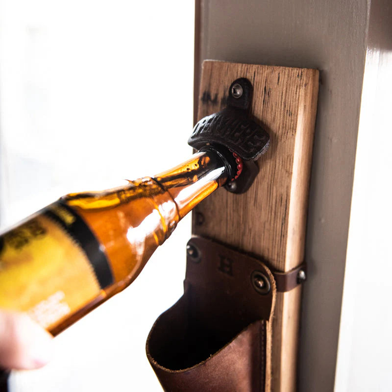 Whiskey Barrel Bottle Opener