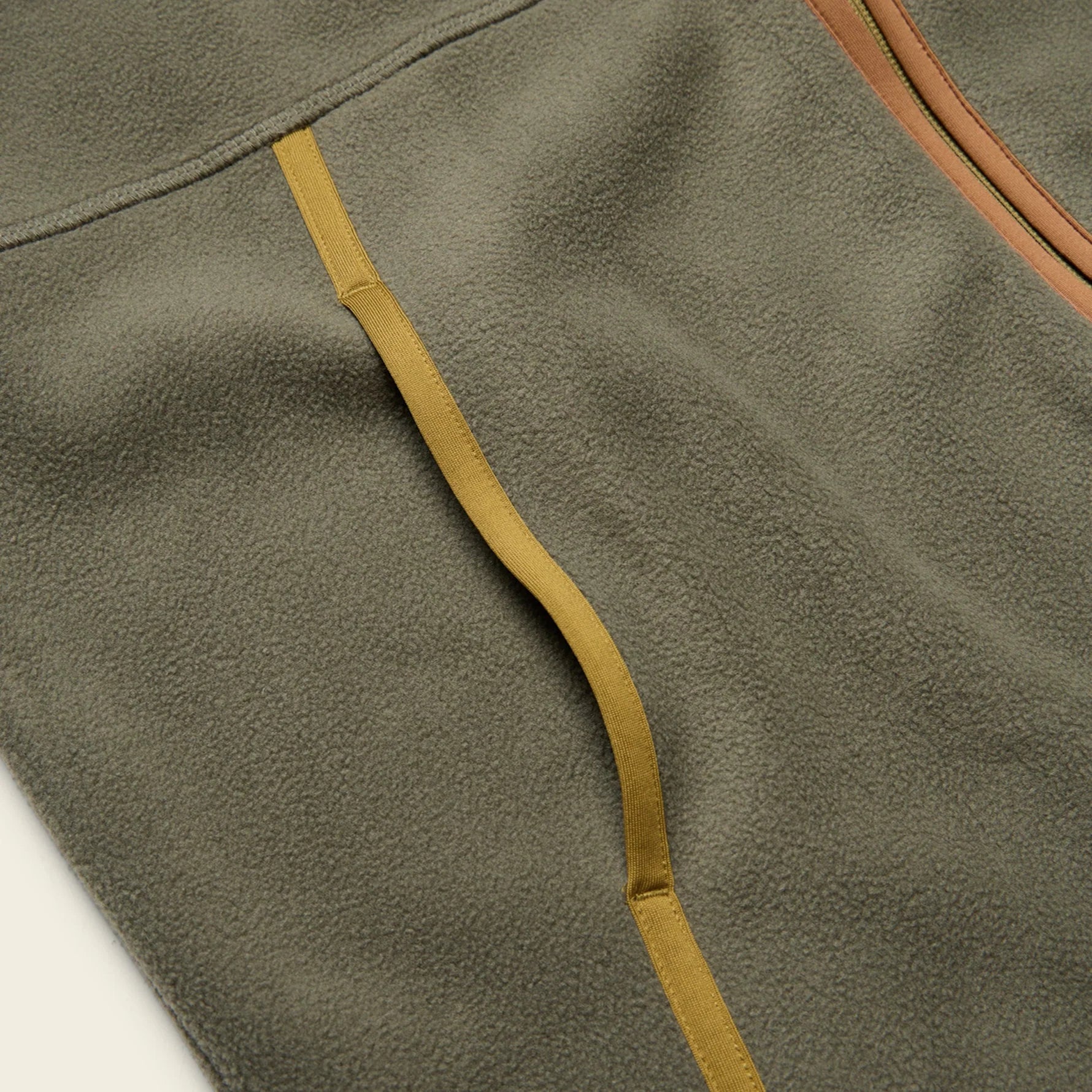 Free Range Fleece Vest - Oregano