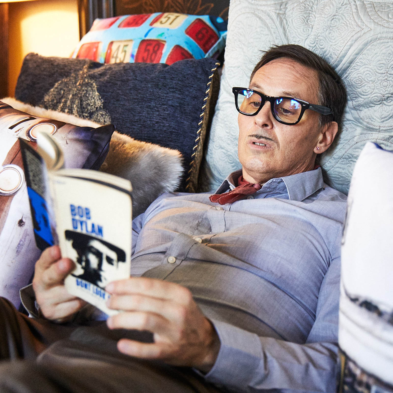 Caddis Porgy Backstage Reading Glasses Gloss Black