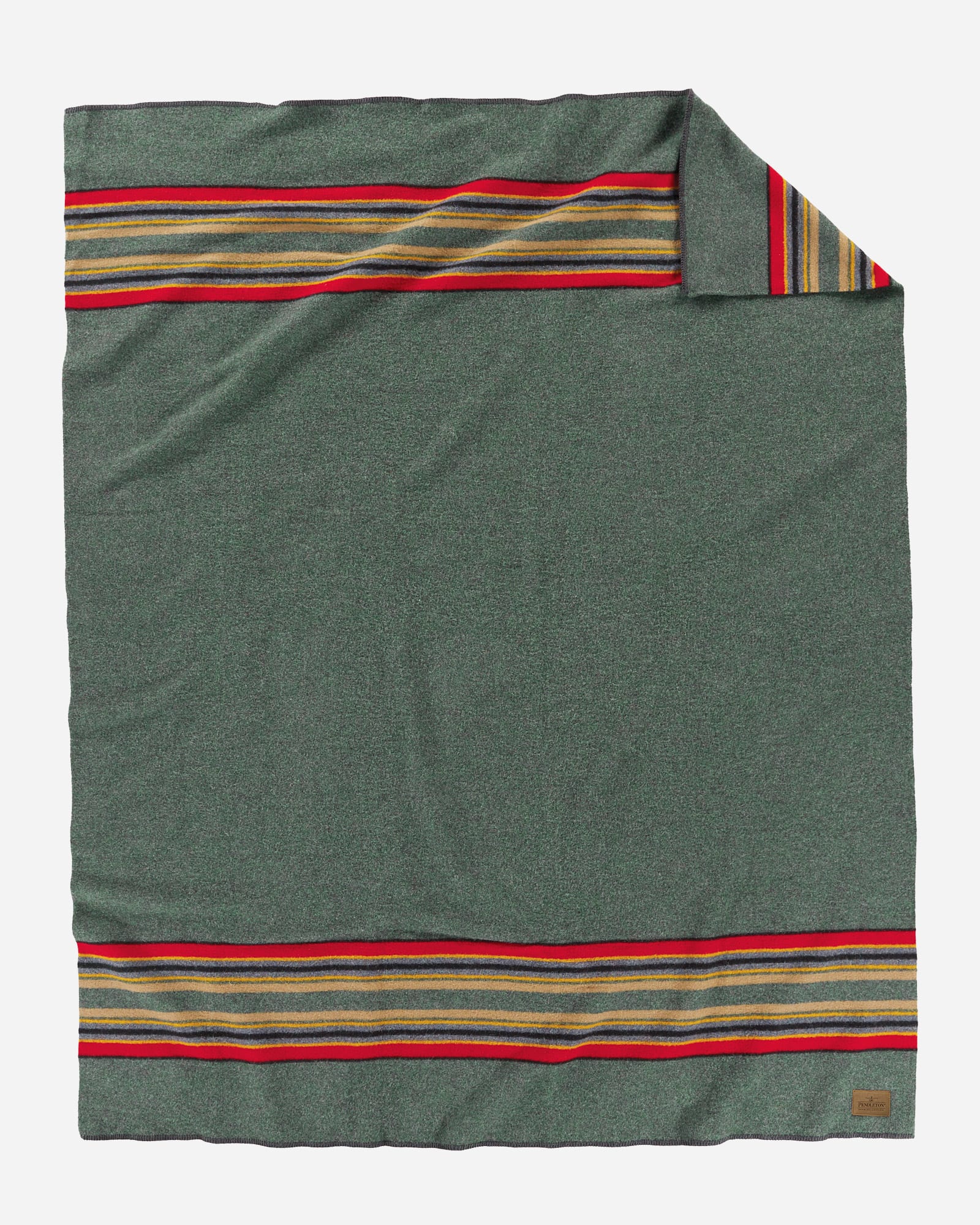 YAKIMA CAMP BLANKET - FULL/QUEEN - GREEN HEATHER
