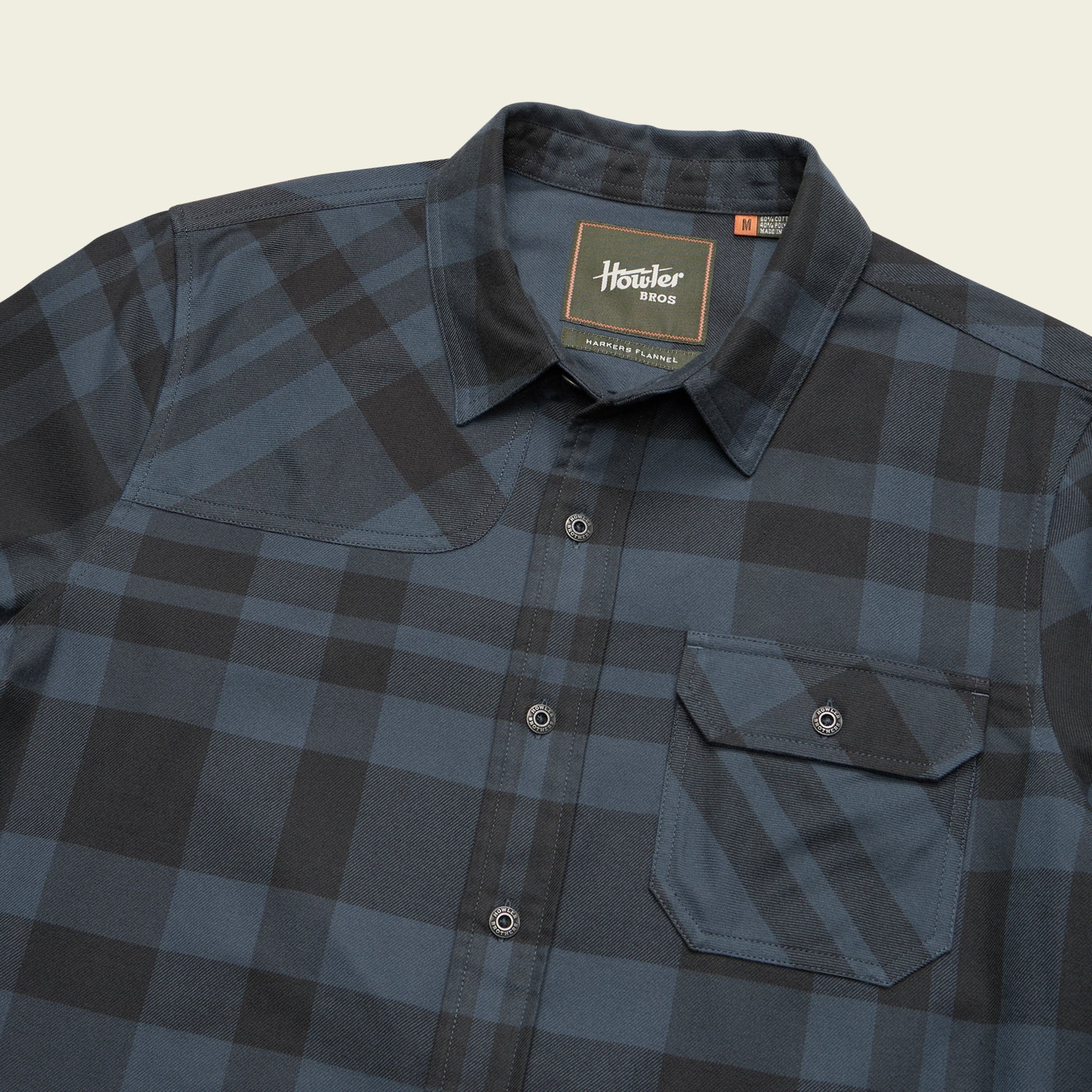 Harker's Flannel : Mega Plaid : Petrol