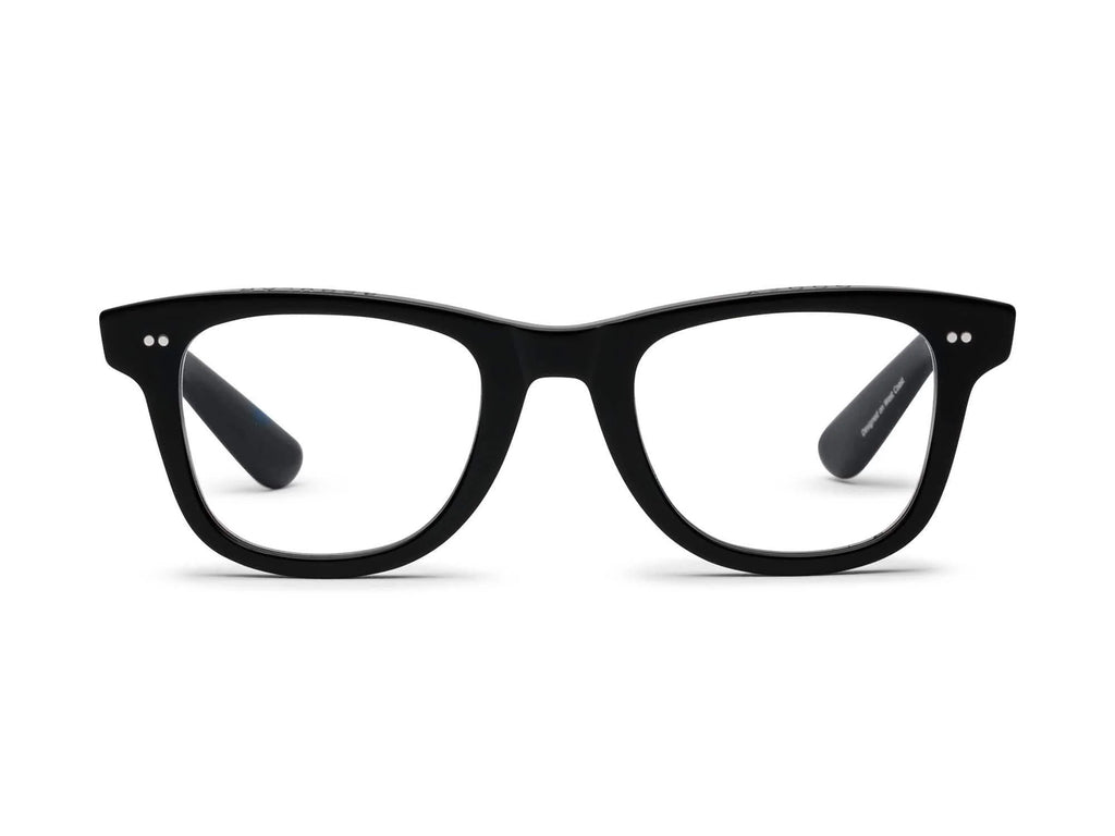 Caddis Porgy Backstage Reading Glasses Gloss Black