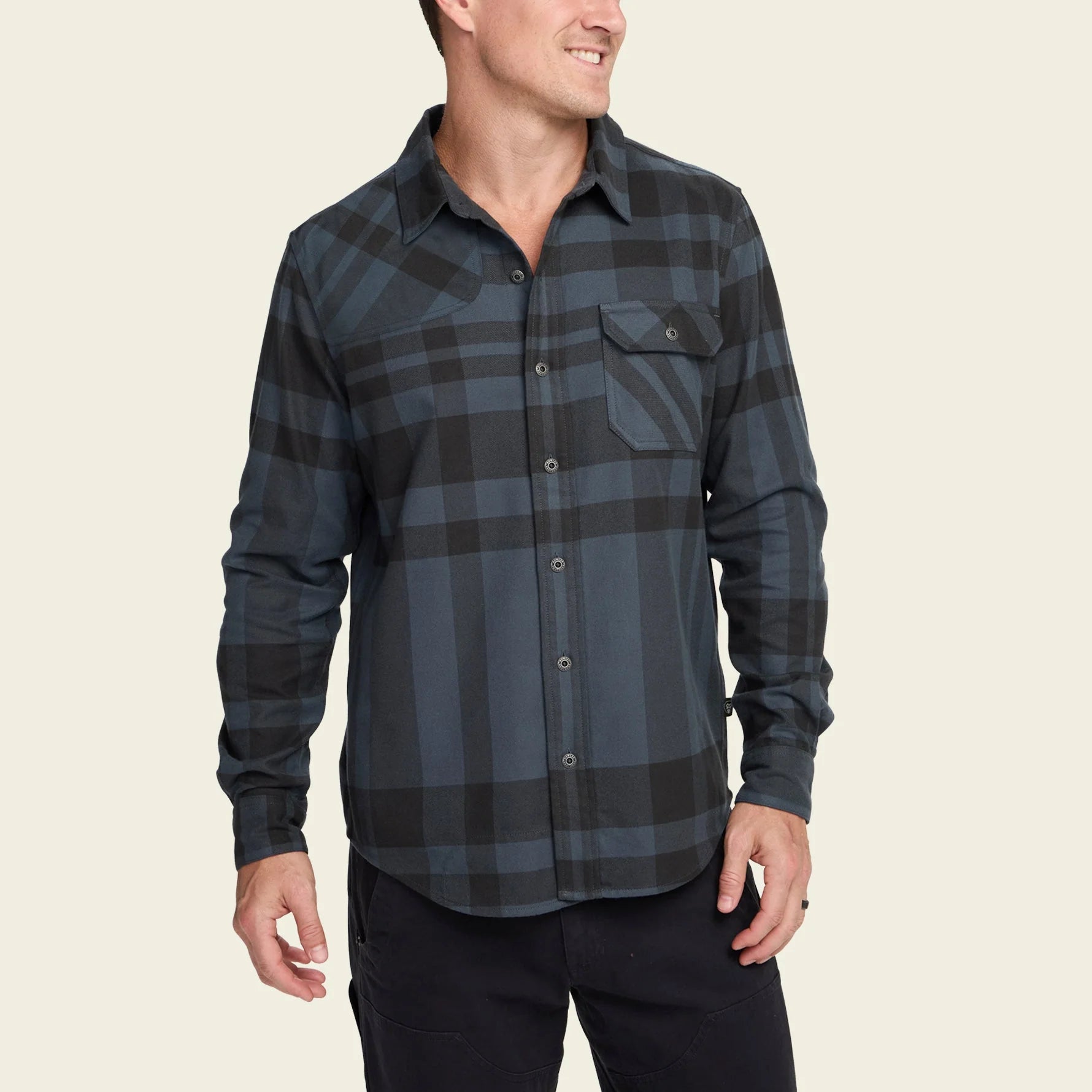 Harker's Flannel : Mega Plaid : Petrol