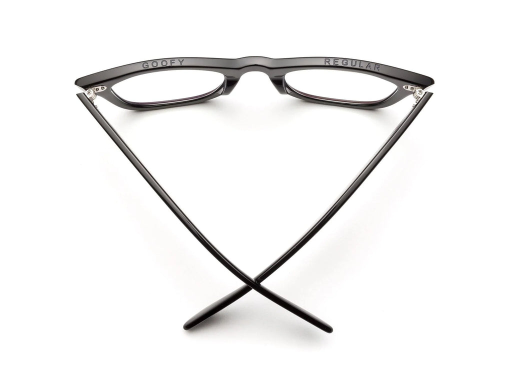 Caddis Porgy Backstage Reading Glasses Gloss Black
