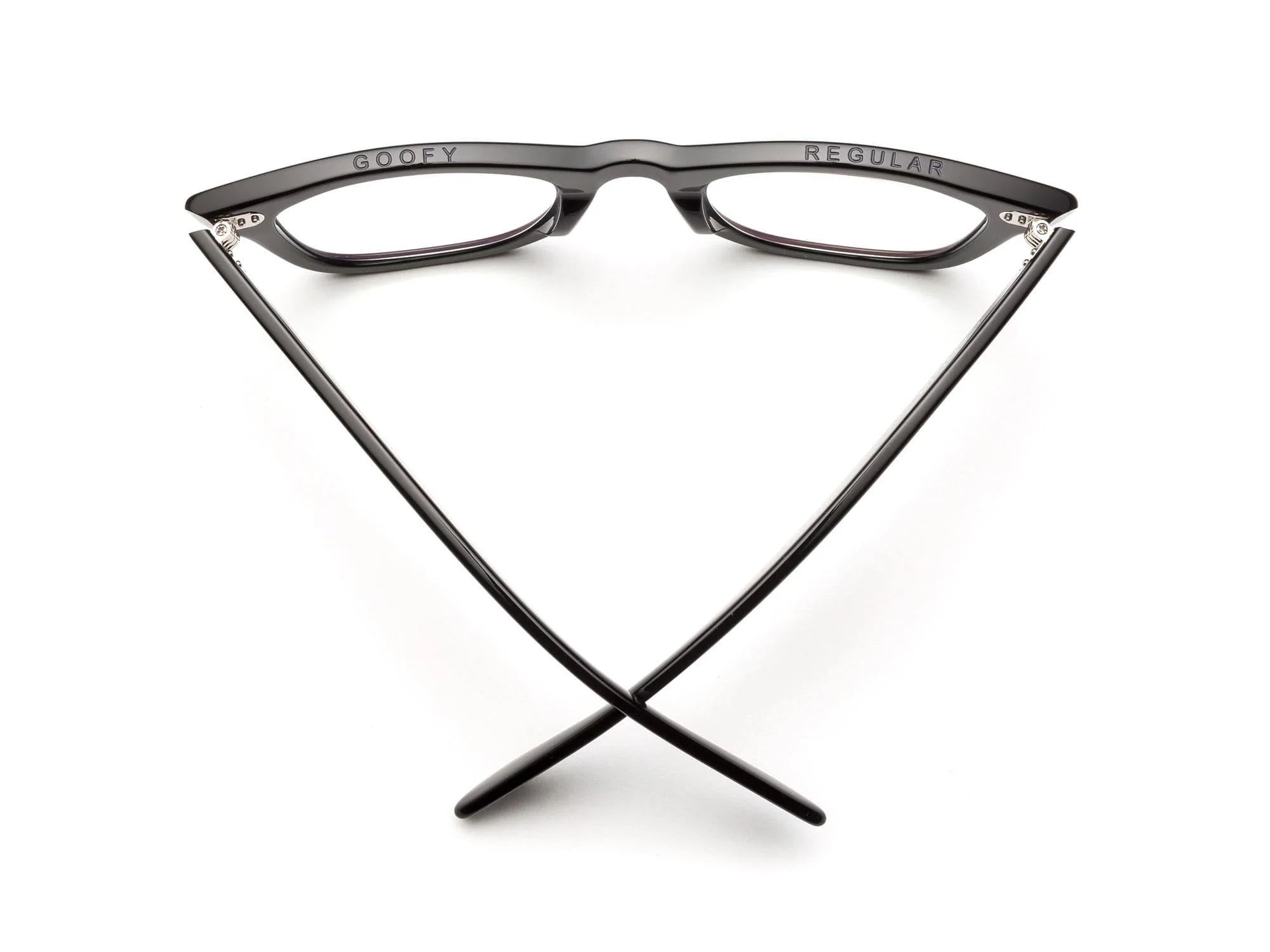 Caddis Porgy Backstage Reading Glasses Gloss Black