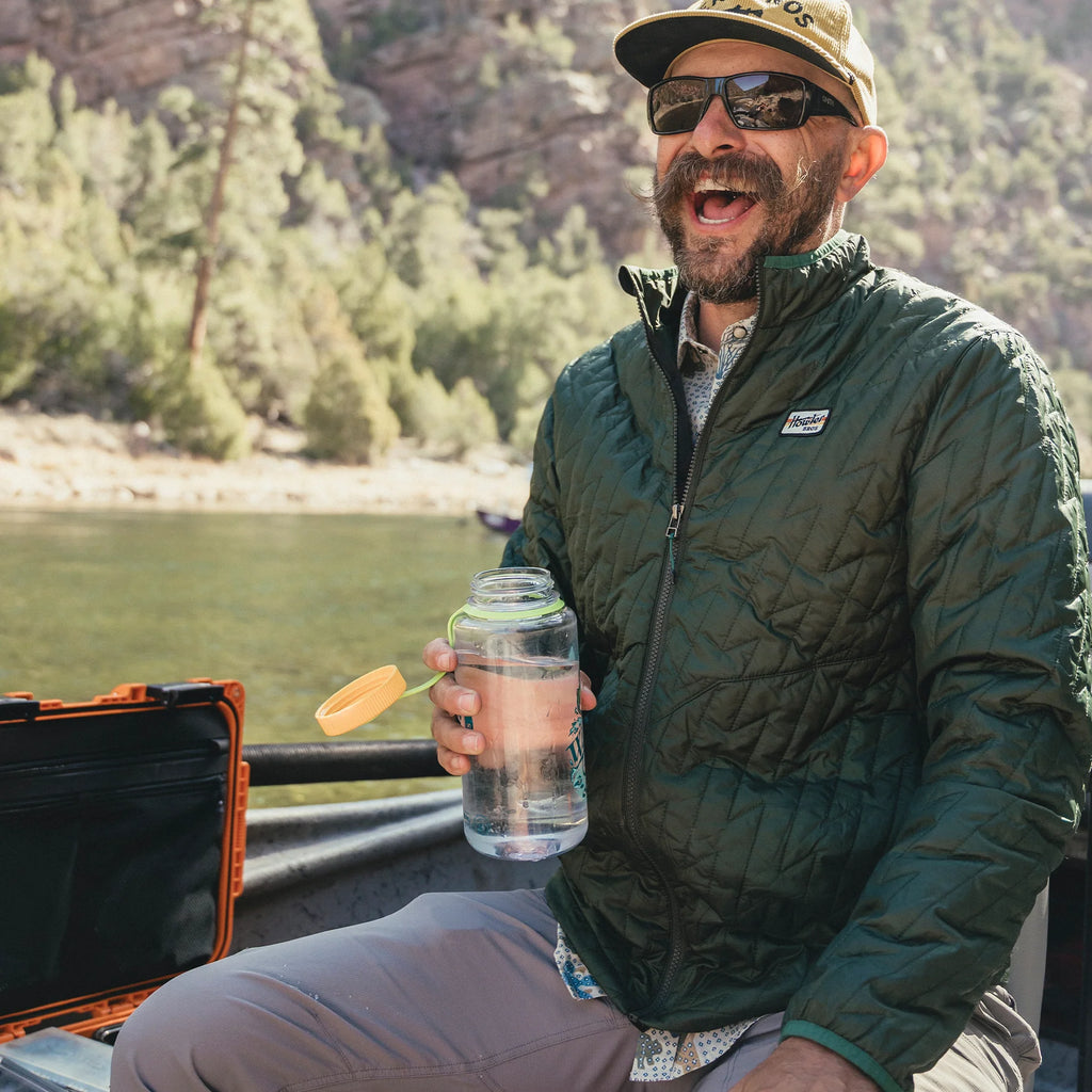 Voltage Quilted Jacket - Pine Needle