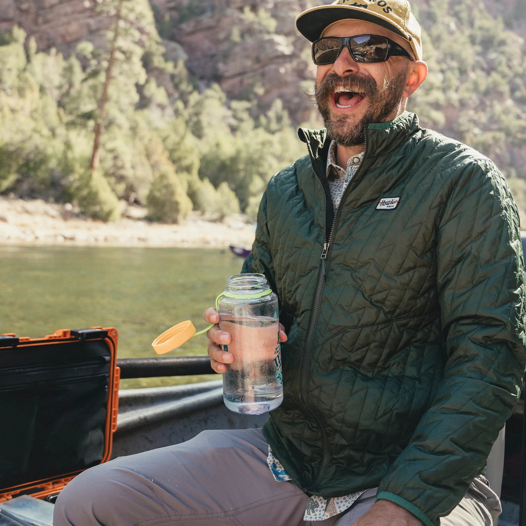 Voltage Quilted Jacket - Pine Needle