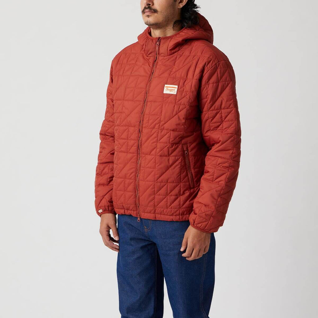 Ruff & Tuff Puff Jacket -  Red Rock